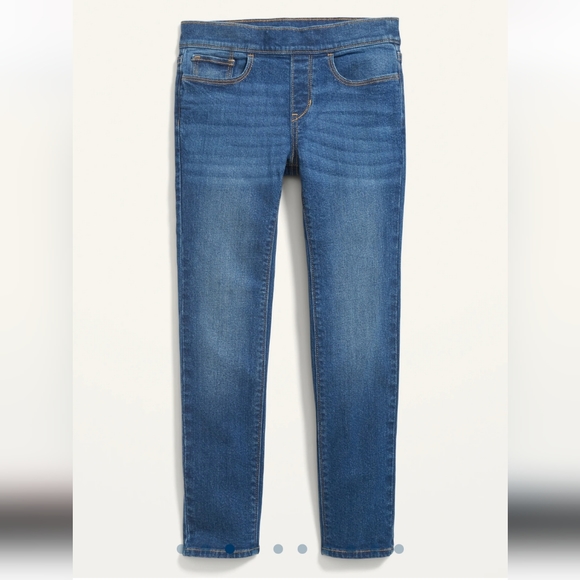 Old Navy Girl's Skinny Jeans Medium Wash Size XL (14-16) - Picture 10 of 14